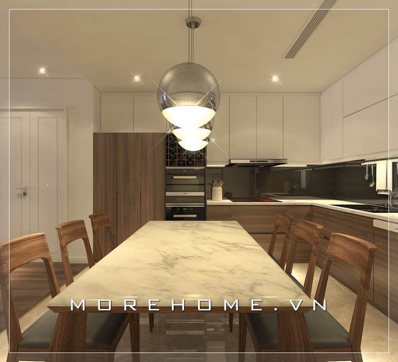 Mẫu bàn ăn đẹp MoreHome